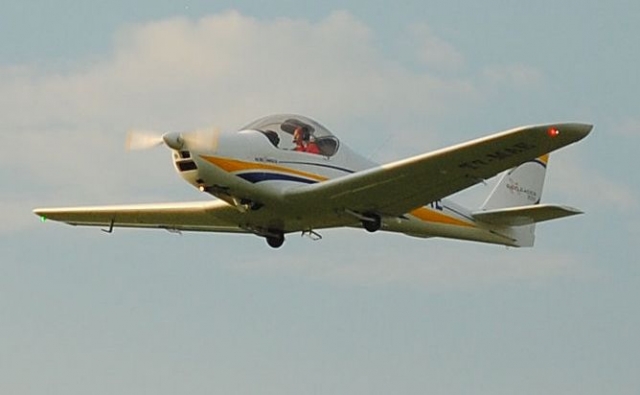 volando en ultraligero